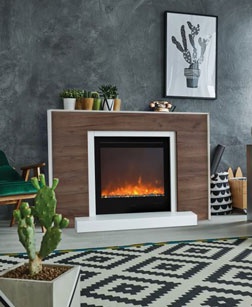 Ethanol Burning Fireplace