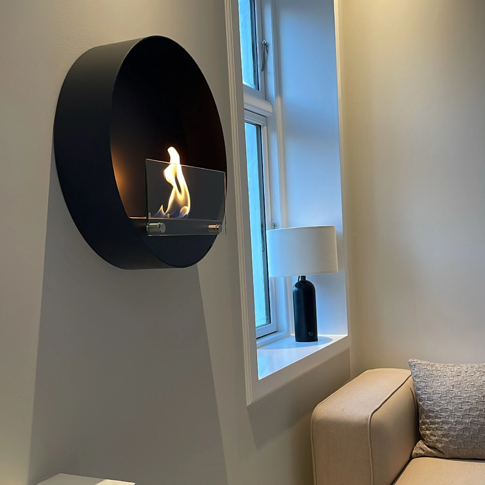 Unique Round Design Fireplace - Ø50 cm