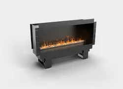 Opti-myst water vapour fireplaces for built-in