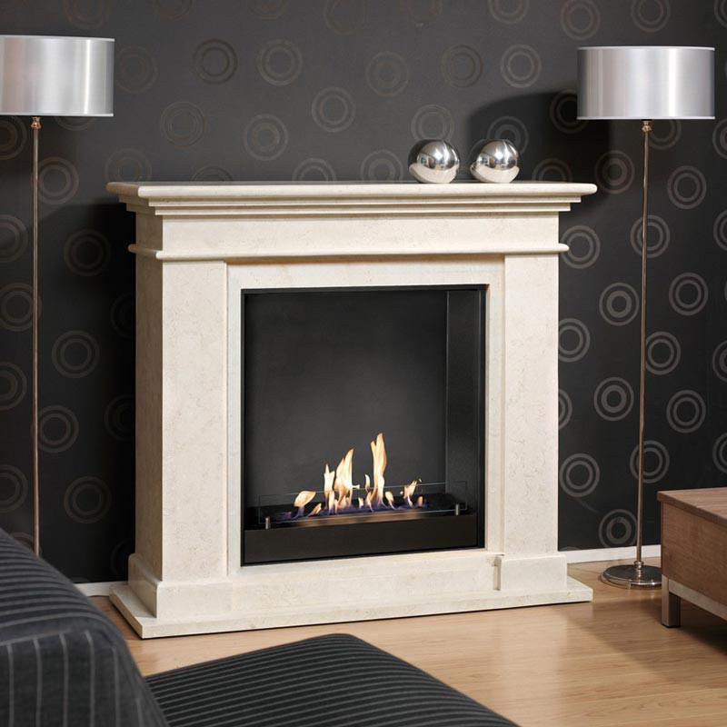 classic bioethanol fireplace from xaralyn