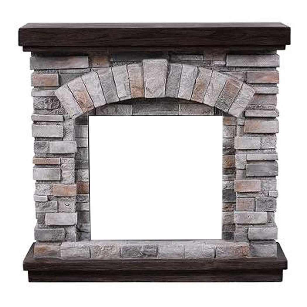 Ask Freestanding Fireplace Surround Without Insert by ScandiFlames – Polystone Frame for Bioethanol or Electric Fires