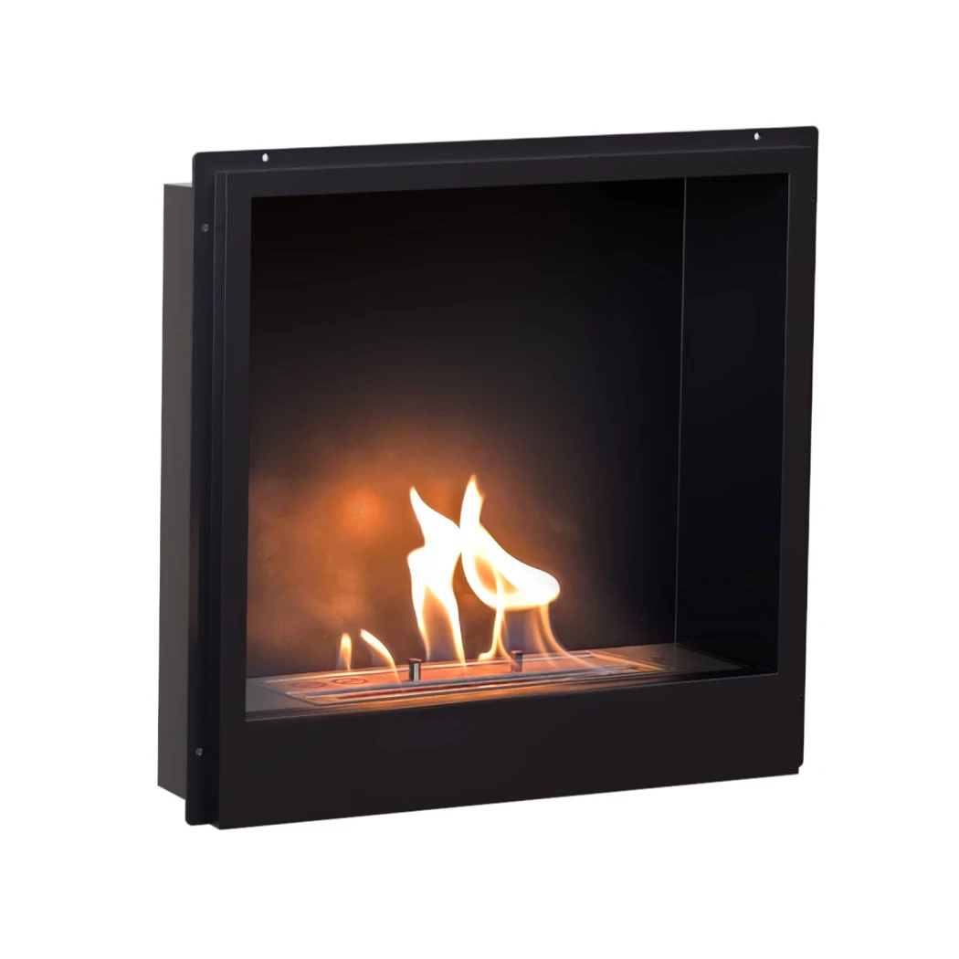 Surtur 18" Bioethanol Fireplace Insert by ScandiFlames – 1.8L Burner, 3kW Heat Output, Up to 5.5 Hours Burn Time