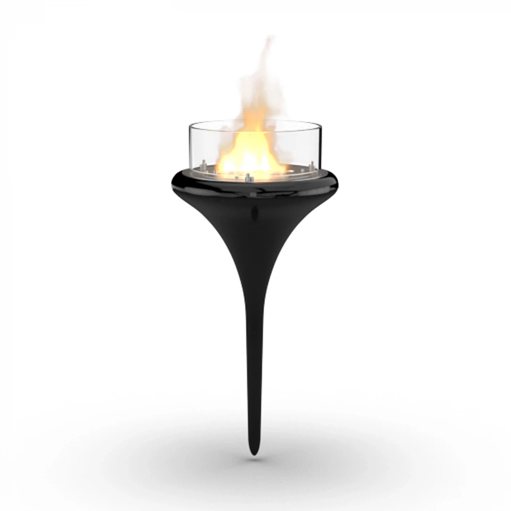 Flut - Black GlammFire  | Bioethanol-fireplace.co.uk | Outdoor Brazier