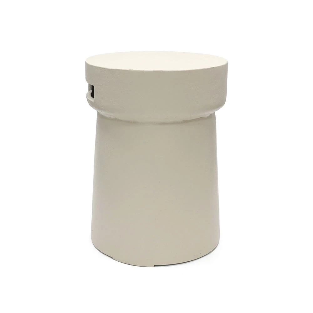 Enclosure Cork Oyster Beige Gas Bottle Cover by Happy Cocooning – Composite 41cm Outdoor Gas Tank Storage