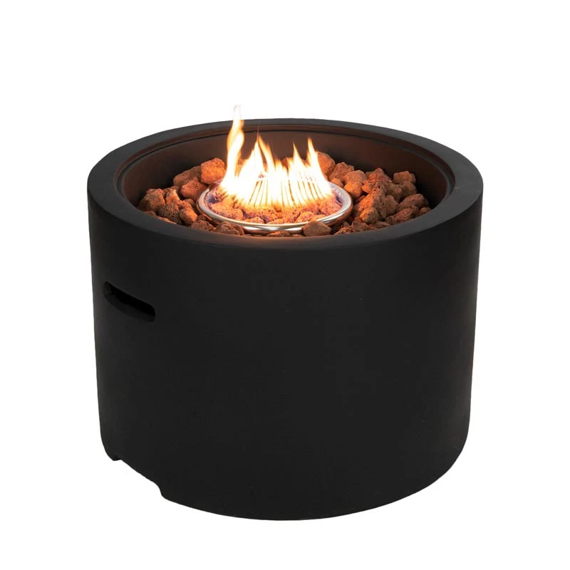 Hiroshima Outdoor Gas Fireplace With, Gas Cylinder Fire Pit