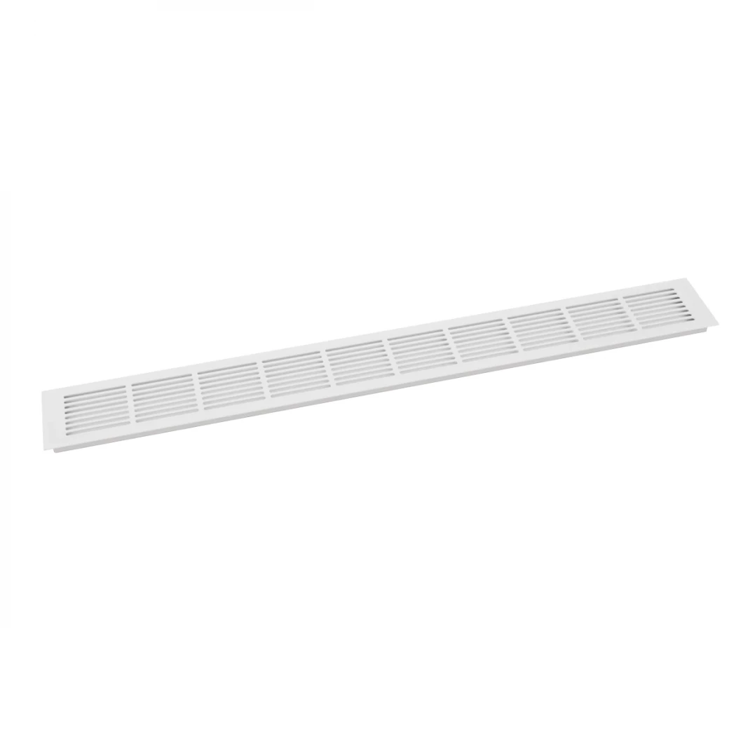 Ventilation Grille White - Size: 100x11 cm - Ventilation area 420 cm²
