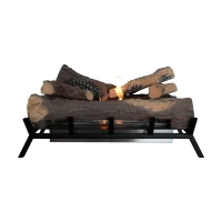 Bioethanol Fire Grate with Ceramic Wood
