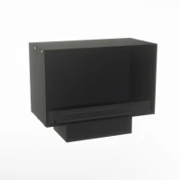 Foco Myst One 800 Water Vapour Fireplace in Black