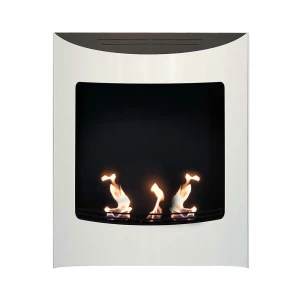 Retra Trio wall mounted bioethanol fireplace with 3 burners from Nordlys Denmark