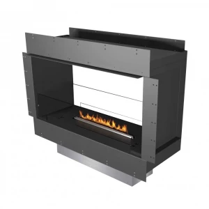Tunnel Bioethanol Fireplace from Planika