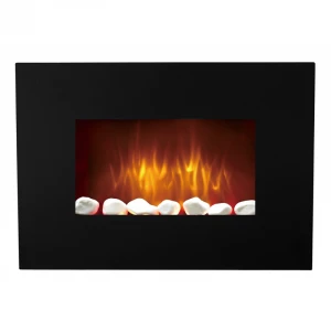 Skye Cheap Electric Wall Fireplace - Black
