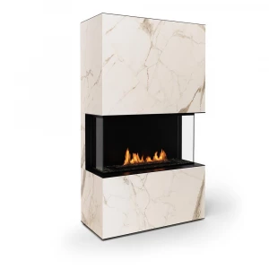 Planika Stone Daze bioethanol with a ceramic frame in marble look