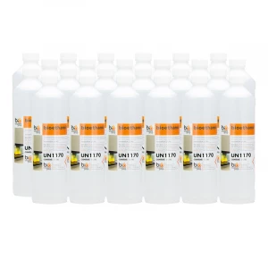 24x1L bottles of liquid bio ethanol fuel