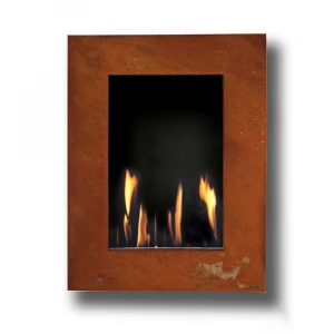 New York Tower - Rust/Corten | Bioethanol-fireplace.co.uk