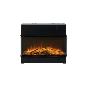 Dimplex Vivente 75 electric built-in fireplace with a flame view from one or multiple sides