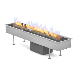Planika Galio Insert Automatic 1000 gas fireplace for outdoor use