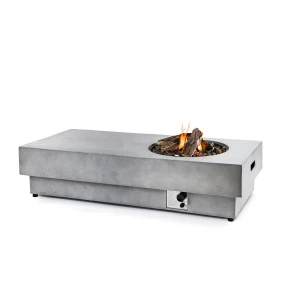 Happy Cocooning Agni Gas Fire Pit Table Grey - 153x70 cm