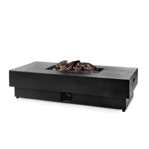 Happy Cocooning Odin Gas Fire Fit Table Black