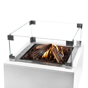 Safety glass for Small Rectangular / Small Square fire table