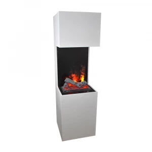 Beethoven Glow Fire Hybrid Fireplace