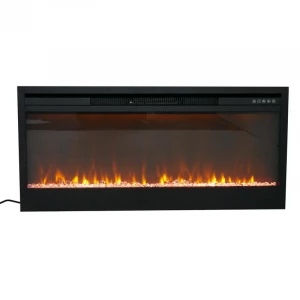 Electric built-in fireplace of 110 cm