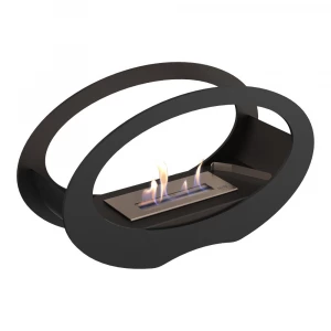 Oval - Tabletop bio fireplace 