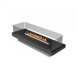 Planika Prime Fire 590 with built-in profile and up to 7.0 kW of heat-effect.