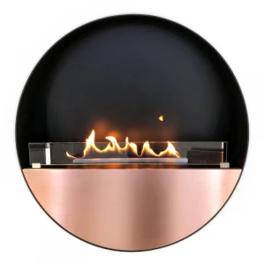 Tokyo - Brushed Copper | Bioethanol-fireplace.co.uk