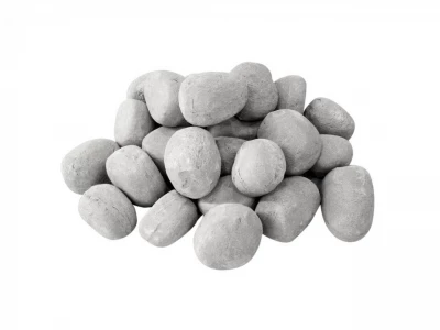 Decorative Ceramic Pebbles In Grey Bioethanol Fireplace Co Uk