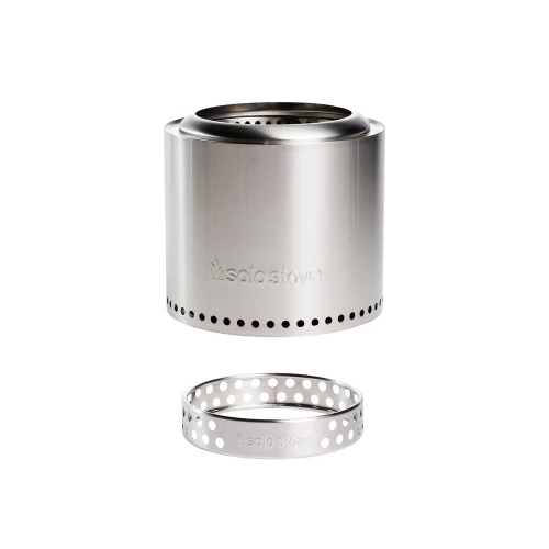 Ranger Stand Stainless Steel Smokeless Fire Pit for outdoor use