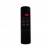 Black built-in electric fireplace without heating - width 60,5 cm