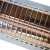 Terrace heater for wall hortus
