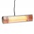 Terrace heater for wall hortus