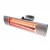 Terrace heater for wall hortus