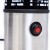 Silver under table patio heater